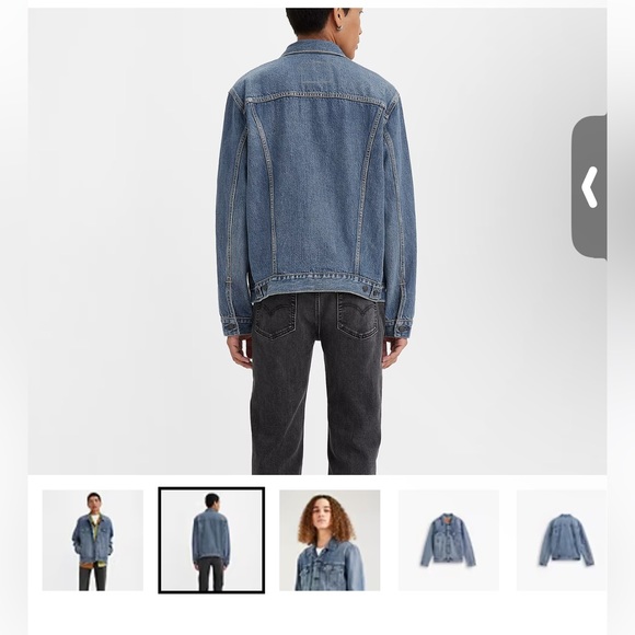 Men’s Levi’s Trucker Jacket - Picture 4 of 4